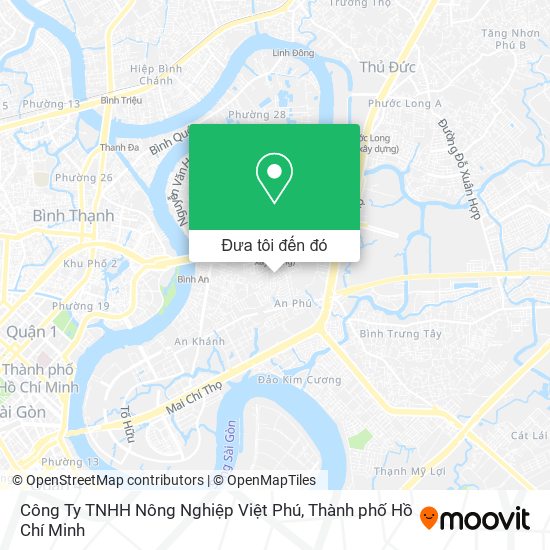 Bản đồ Công Ty TNHH Nông Nghiệp Việt Phú