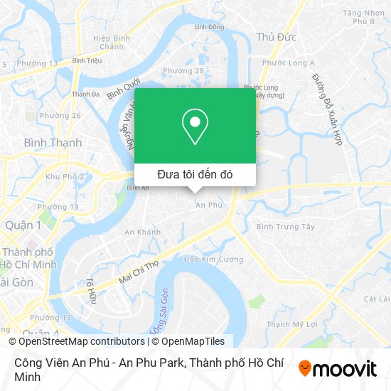 Bản đồ Công Viên An Phú - An Phu Park