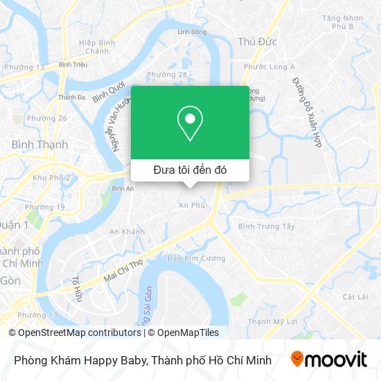 Bản đồ Phòng Khám Happy Baby