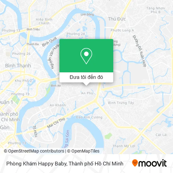 Bản đồ Phòng Khám Happy Baby