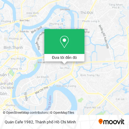 Bản đồ Quán Cafe 1982