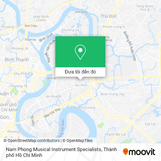 Bản đồ Nam Phong Musical Instrument Specialists