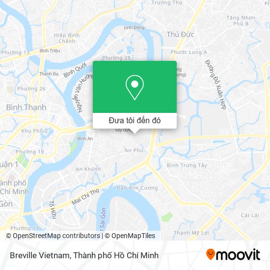 Bản đồ Breville Vietnam