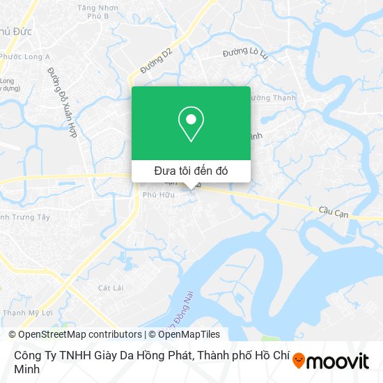 Bản đồ Công Ty TNHH Giày Da Hồng Phát