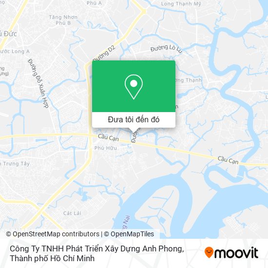 Bản đồ Công Ty TNHH Phát Triển Xây Dựng Anh Phong