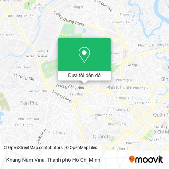Bản đồ Khang Nam Vina