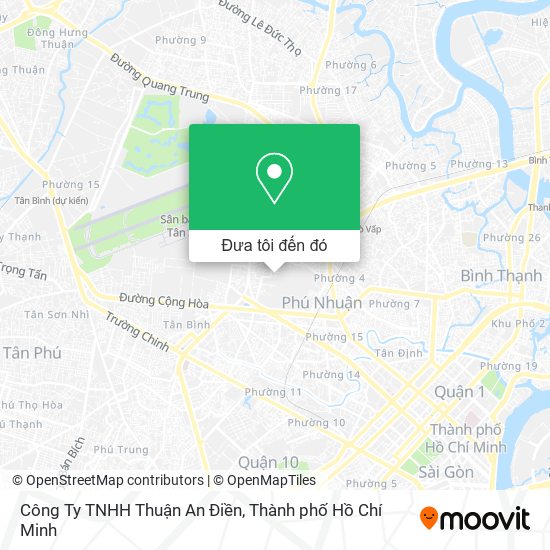 Bản đồ Công Ty TNHH Thuận An Điền