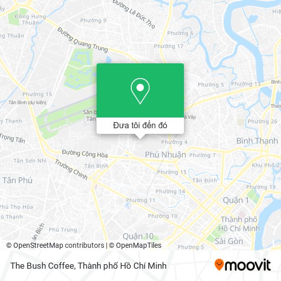 Bản đồ The Bush Coffee