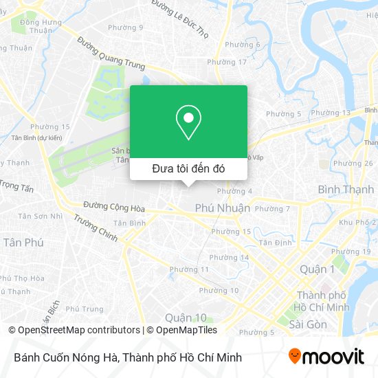 Bản đồ Bánh Cuốn Nóng Hà