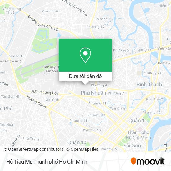 Bản đồ Hủ Tiếu Mì