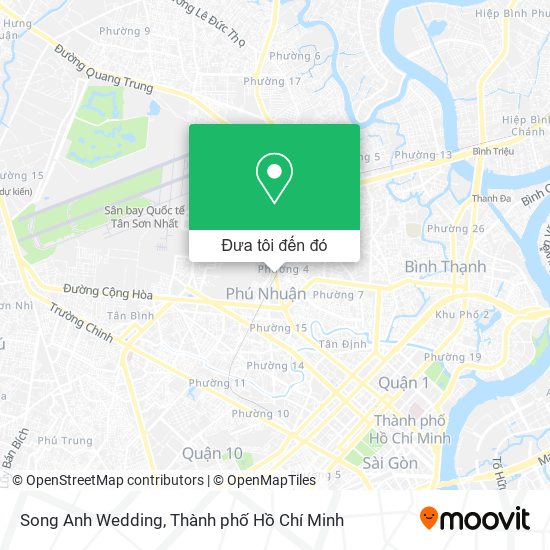 Bản đồ Song Anh Wedding
