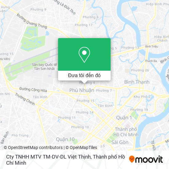 Bản đồ Cty TNHH MTV TM-DV-DL Việt Thịnh