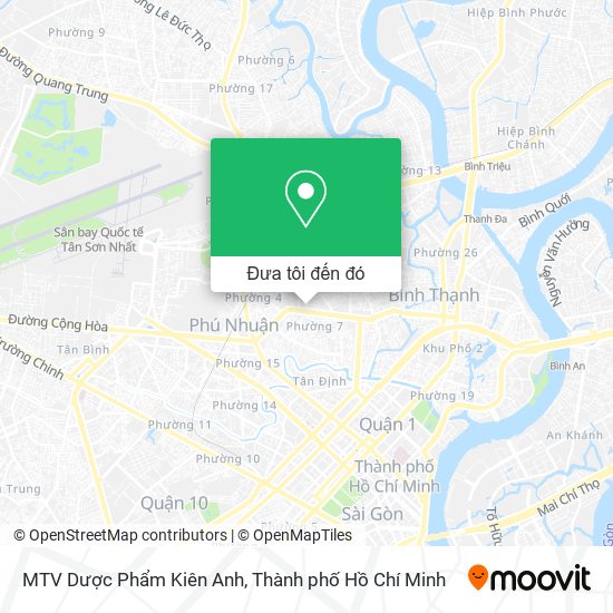 Bản đồ MTV Dược Phẩm Kiên Anh