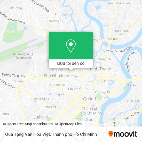 Bản đồ Quà Tặng Văn Hóa Việt