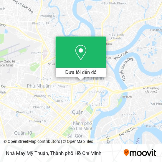 Bản đồ Nhà May Mỹ Thuận
