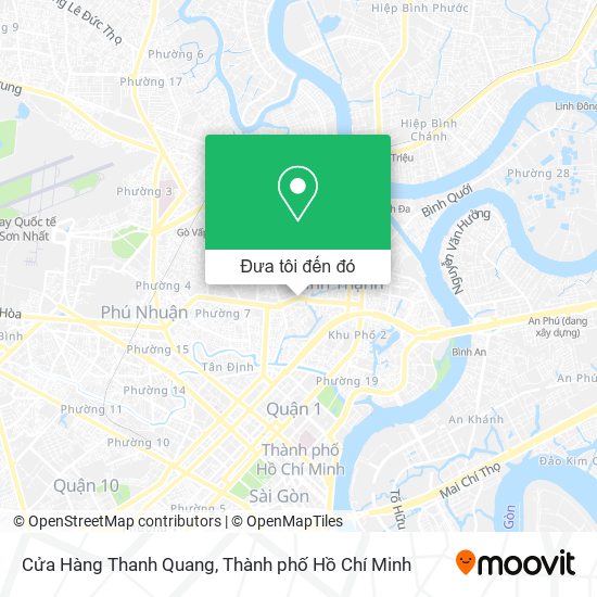 Bản đồ Cửa Hàng Thanh Quang