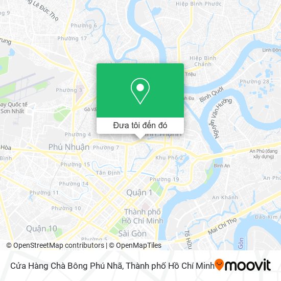 Bản đồ Cửa Hàng Chà Bông Phú Nhã