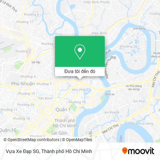 Bản đồ Vựa Xe Đạp SG