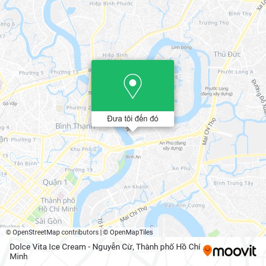 Bản đồ Dolce Vita Ice Cream - Nguyễn Cừ
