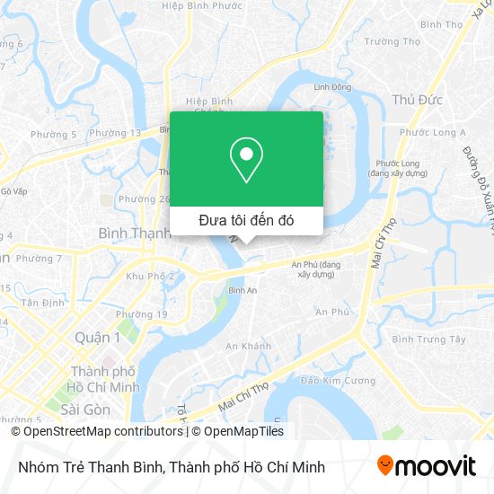 Bản đồ Nhóm Trẻ Thanh Bình