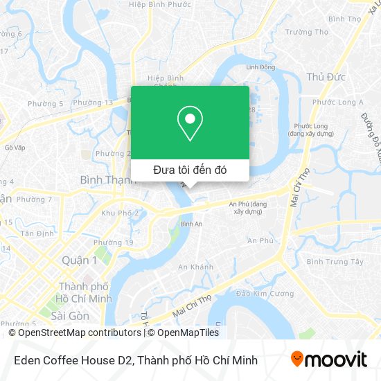 Bản đồ Eden Coffee House D2