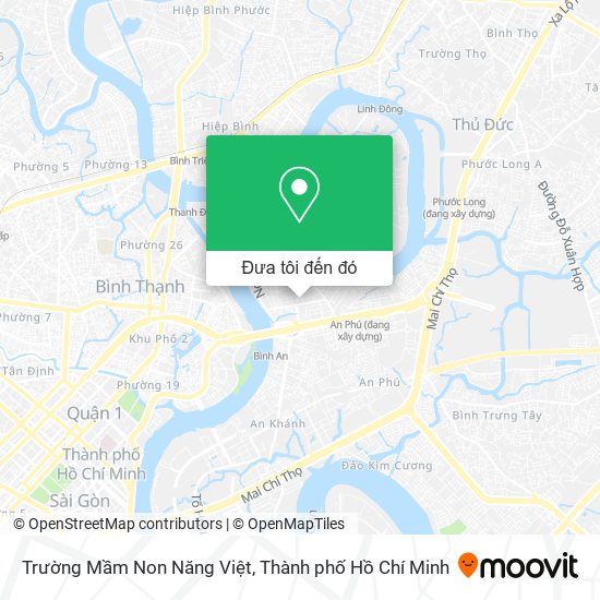 Bản đồ Trường Mầm Non Năng Việt