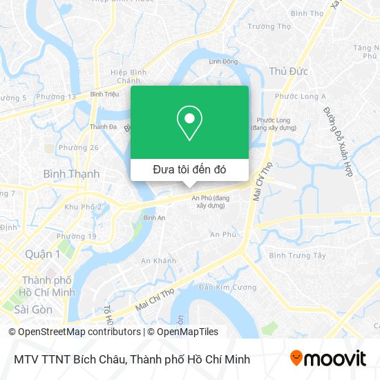 Bản đồ MTV TTNT Bích Châu