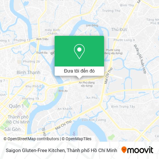 Bản đồ Saigon Gluten-Free Kitchen