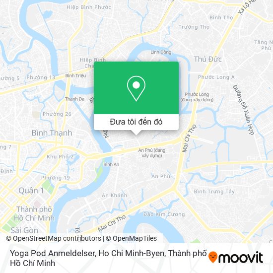 Bản đồ Yoga Pod Anmeldelser, Ho Chi Minh-Byen