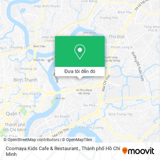Bản đồ Ccomaya Kids Cafe & Restaurant.