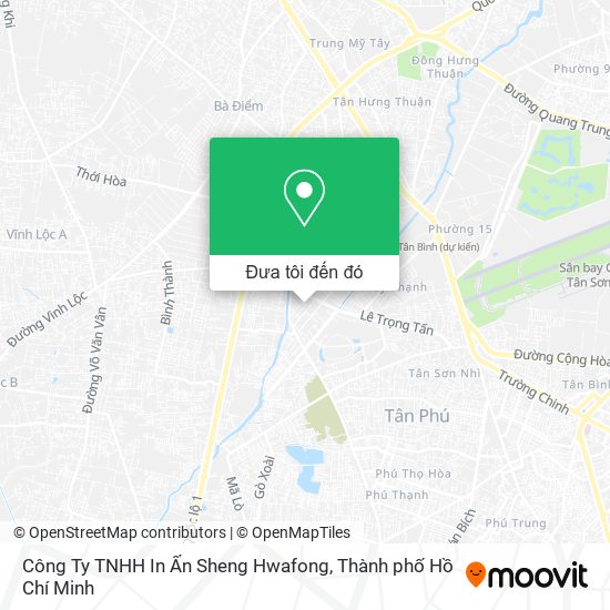Bản đồ Công Ty TNHH In Ấn Sheng Hwafong