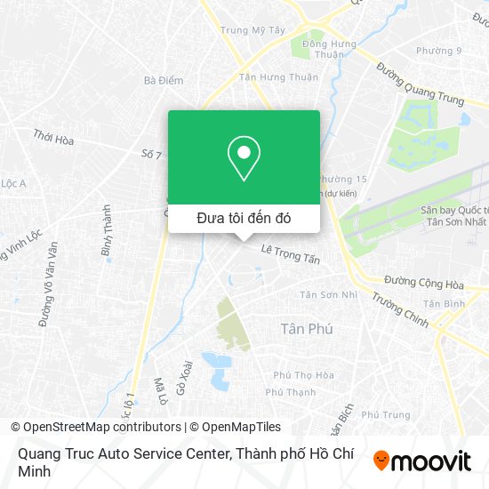 Bản đồ Quang Truc Auto Service Center