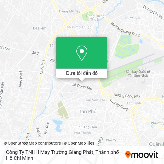 Bản đồ Công Ty TNHH May Trường Giang Phát
