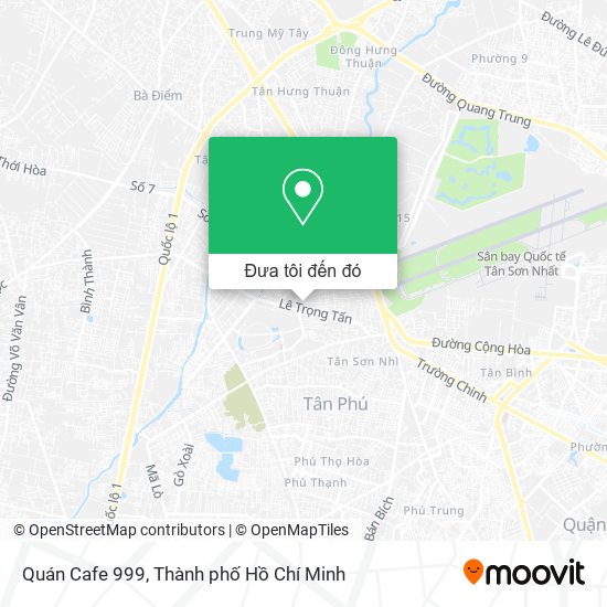 Bản đồ Quán Cafe 999