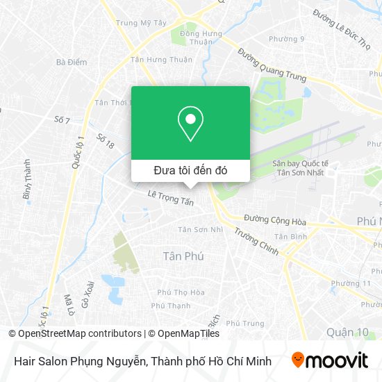 Bản đồ Hair Salon Phụng Nguyễn