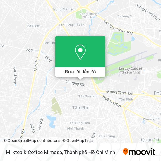 Bản đồ Milktea & Coffee Mimosa