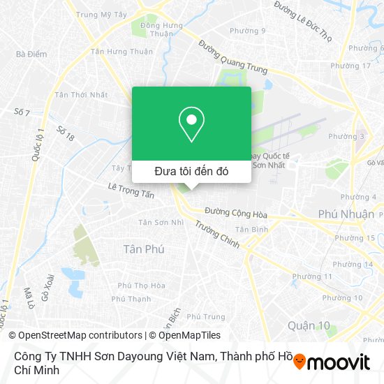 Bản đồ Công Ty TNHH Sơn Dayoung Việt Nam