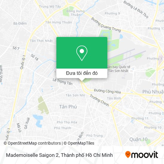Bản đồ Mademoiselle Saigon 2
