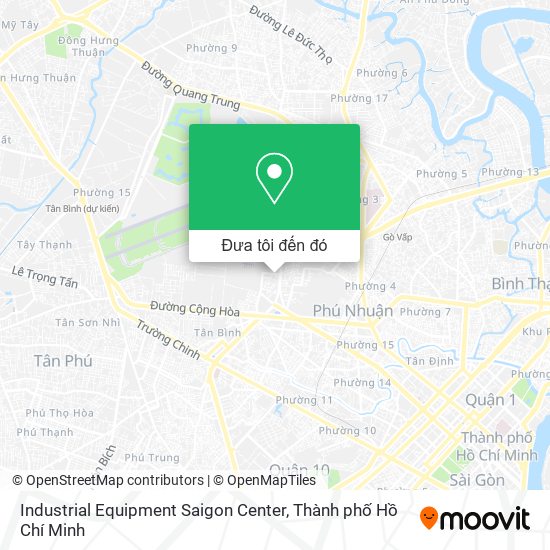 Bản đồ Industrial Equipment Saigon Center