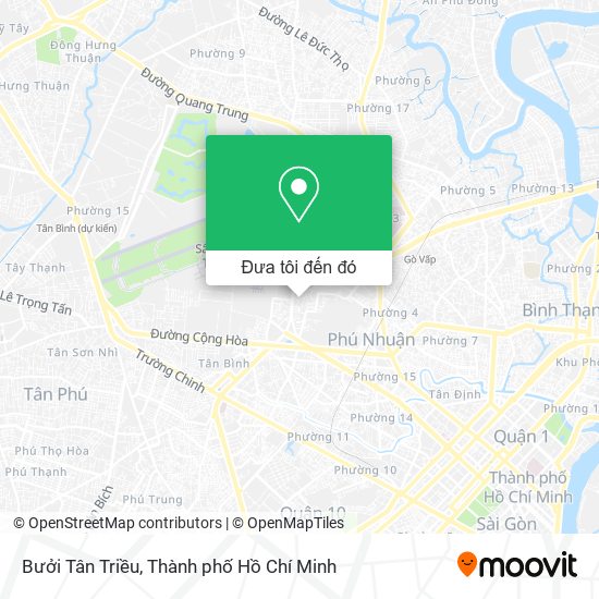 Bản đồ Bưởi Tân Triều