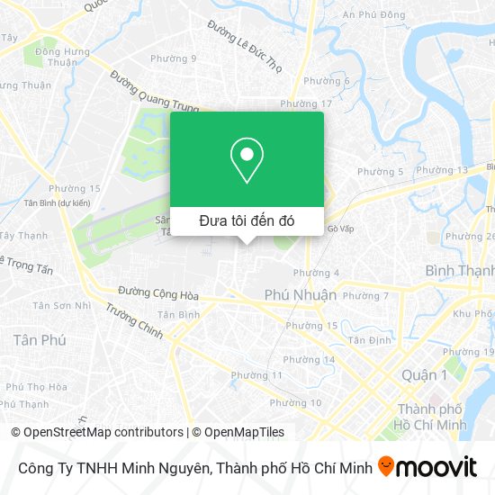Bản đồ Công Ty TNHH Minh Nguyên