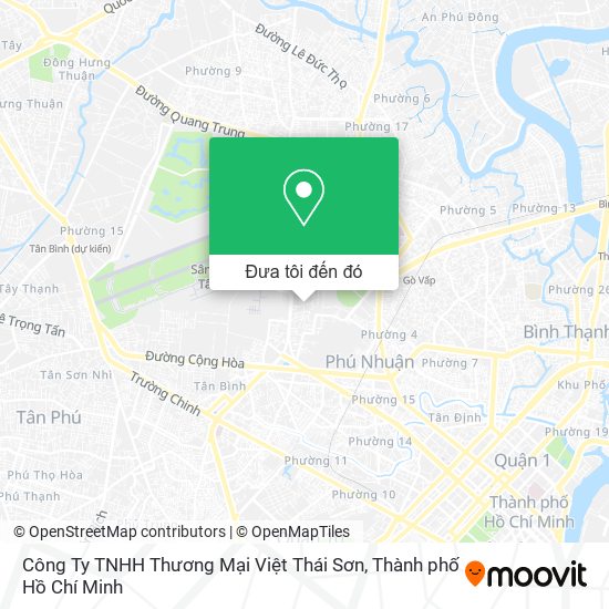 Bản đồ Công Ty TNHH Thương Mại Việt Thái Sơn