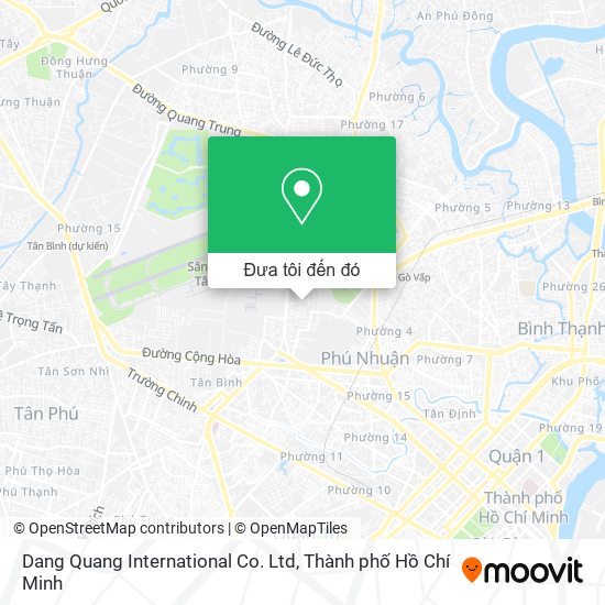 Bản đồ Dang Quang International Co. Ltd