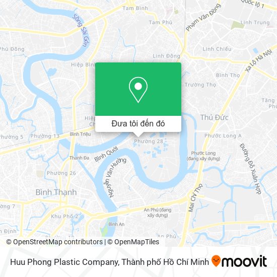 Bản đồ Huu Phong Plastic Company