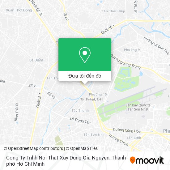 Bản đồ Cong Ty Tnhh Noi That Xay Dung Gia Nguyen