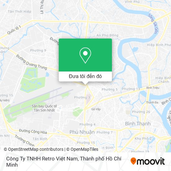 Bản đồ Công Ty TNHH Retro Việt Nam