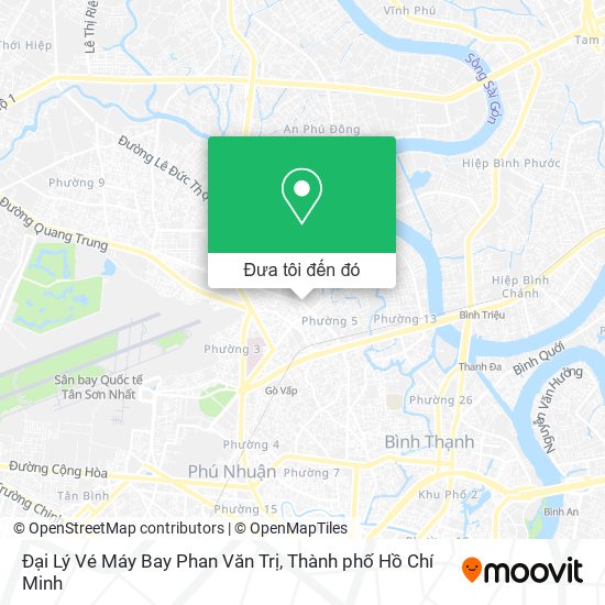 Bản đồ Đại Lý Vé Máy Bay Phan Văn Trị