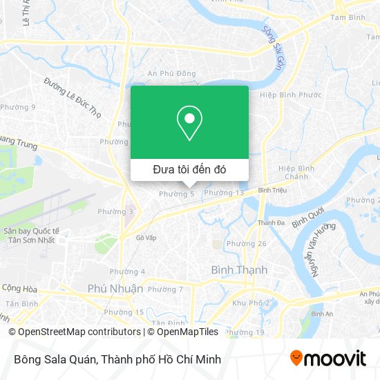 Bản đồ Bông Sala Quán