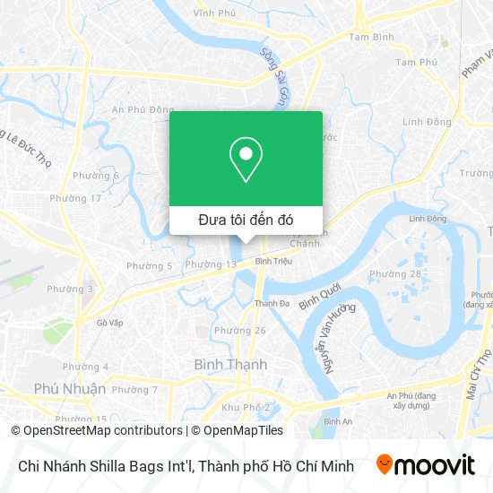 Bản đồ Chi Nhánh Shilla Bags Int'l