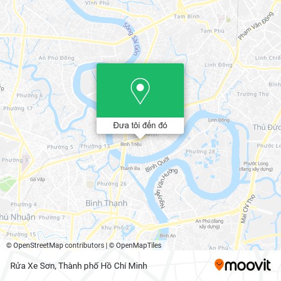 Bản đồ Rửa Xe Sơn